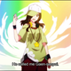 She seems likely to be important later. Cool Rainbow effect.